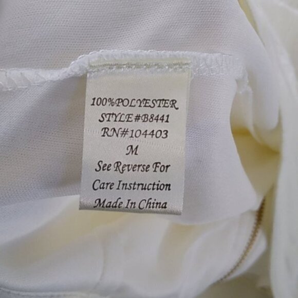 NWOT B.P Collection Ivory Eyelet Mini Pencil Skirt - Picture 12 of 15